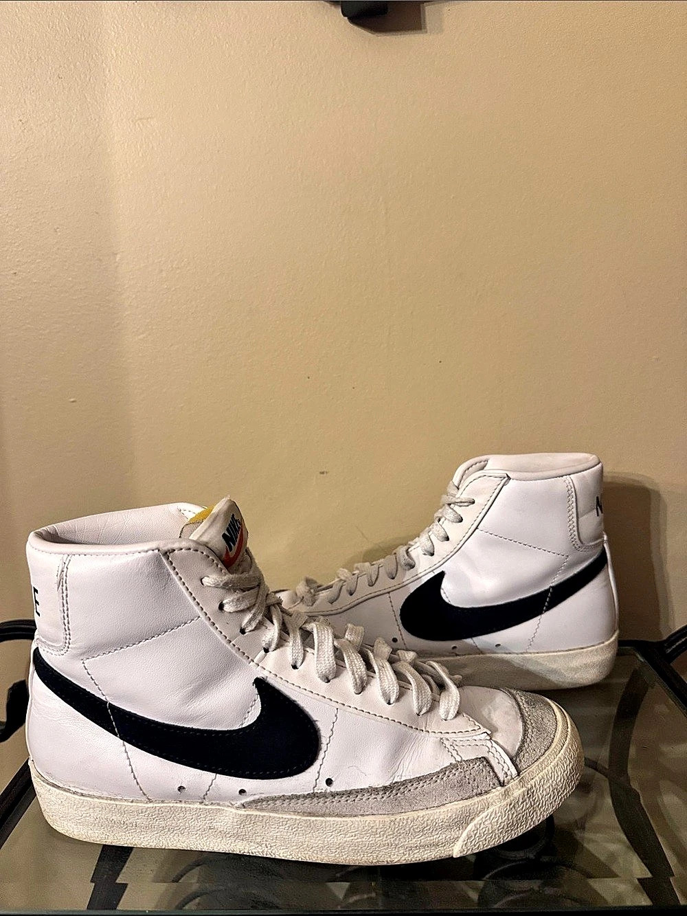 Nike Blazer Mid '77 Vintage White Black '77 Vintage Sneakers White & Black